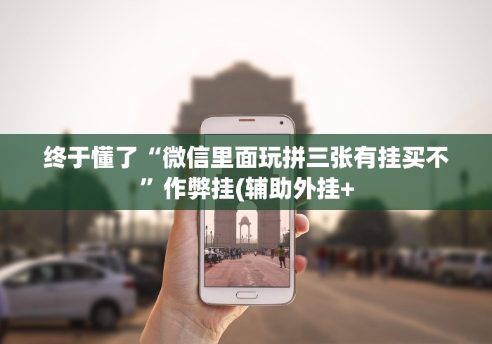 终于懂了“微信里面玩拼三张有挂买不”作弊挂(辅助外挂+