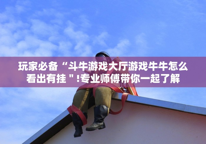 玩家必备“斗牛游戏大厅游戏牛牛怎么看出有挂＂!专业师傅带你一起了解