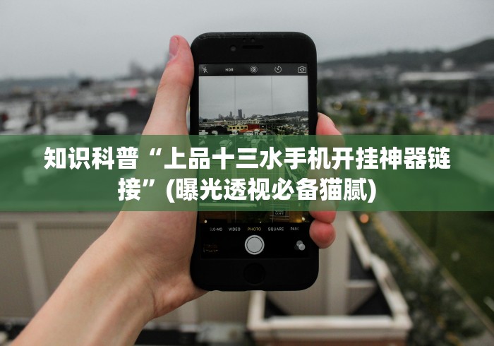 知识科普“上品十三水手机开挂神器链接”(曝光透视必备猫腻)