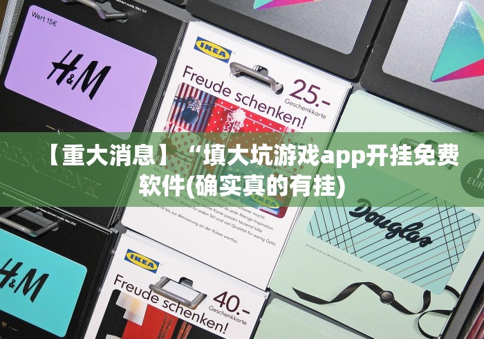 【重大消息】“填大坑游戏app开挂免费软件(确实真的有挂)