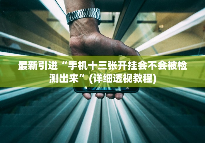 最新引进“手机十三张开挂会不会被检测出来”(详细透视教程) 最新引进“手机十三张开挂会不会被检测出来”(详细透视教程)