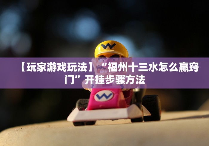 【玩家游戏玩法】“福州十三水怎么赢窍门”开挂步骤方法