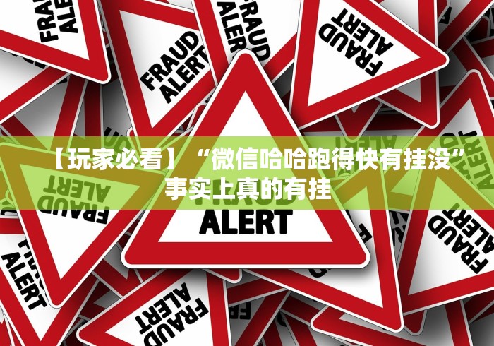 【玩家必看】“微信哈哈跑得快有挂没”事实上真的有挂