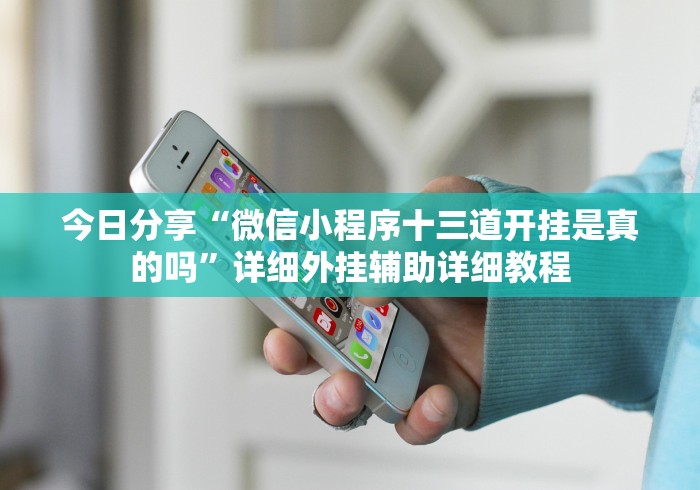 今日分享“微信小程序十三道开挂是真的吗”详细外挂辅助详细教程